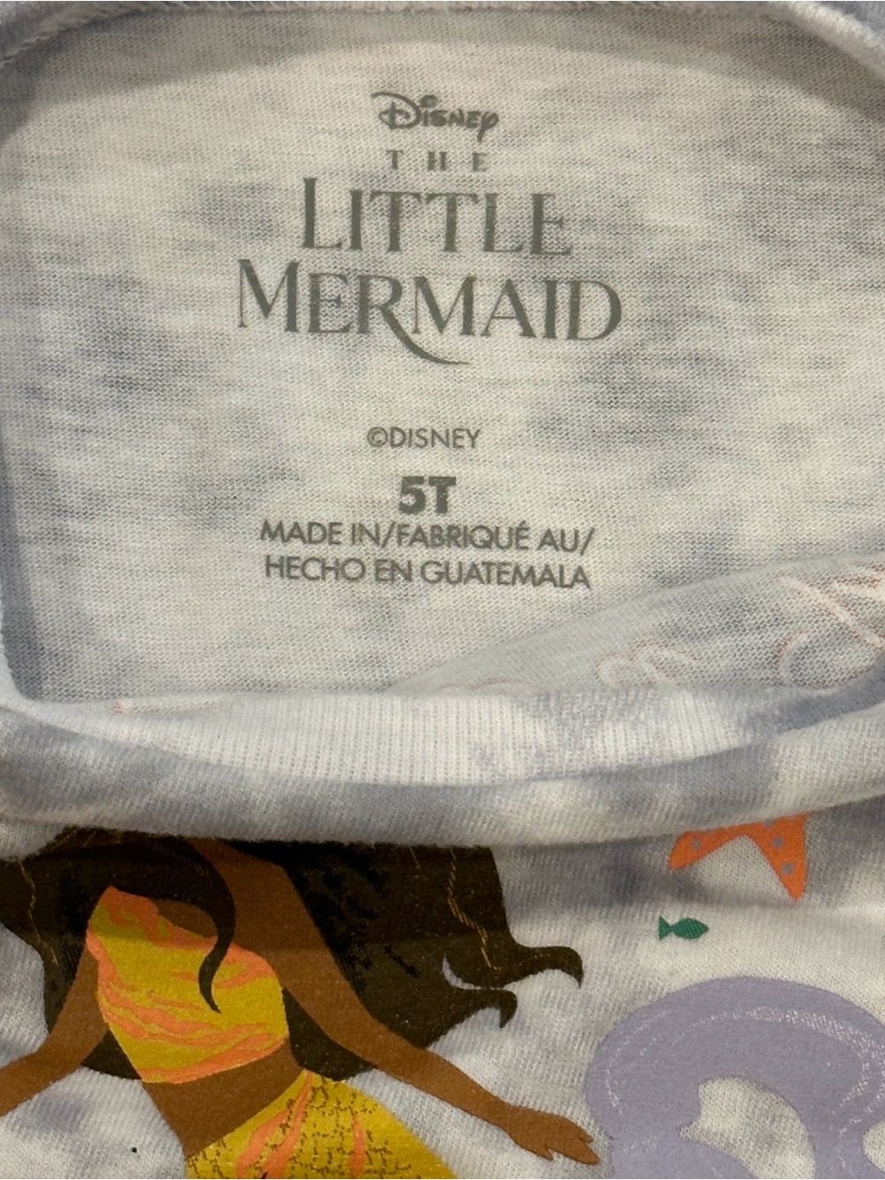 Bundle of 4 T-shirts for girls in size 5T. (GAP, Cat & Jack, Disney, & Carter’s) - Picture 12 of 15